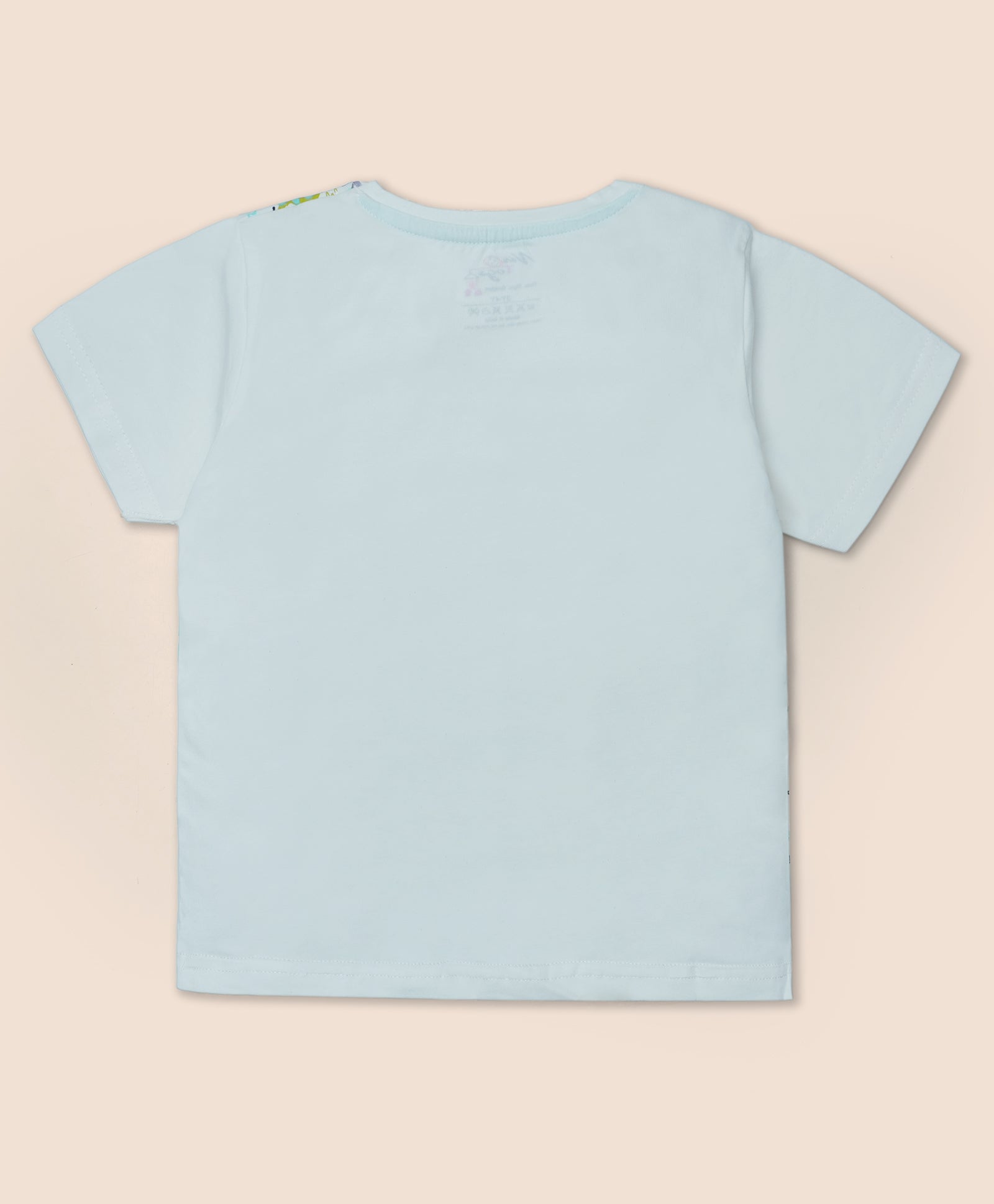 Cotton Hi5 Zebra Printed Half Sleeves Tee