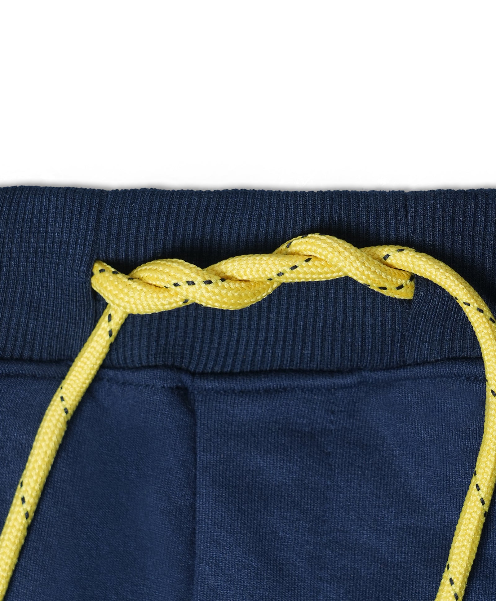 Cotton Looper Full Length Baby Hooray Printed Joggers - Navy YW
