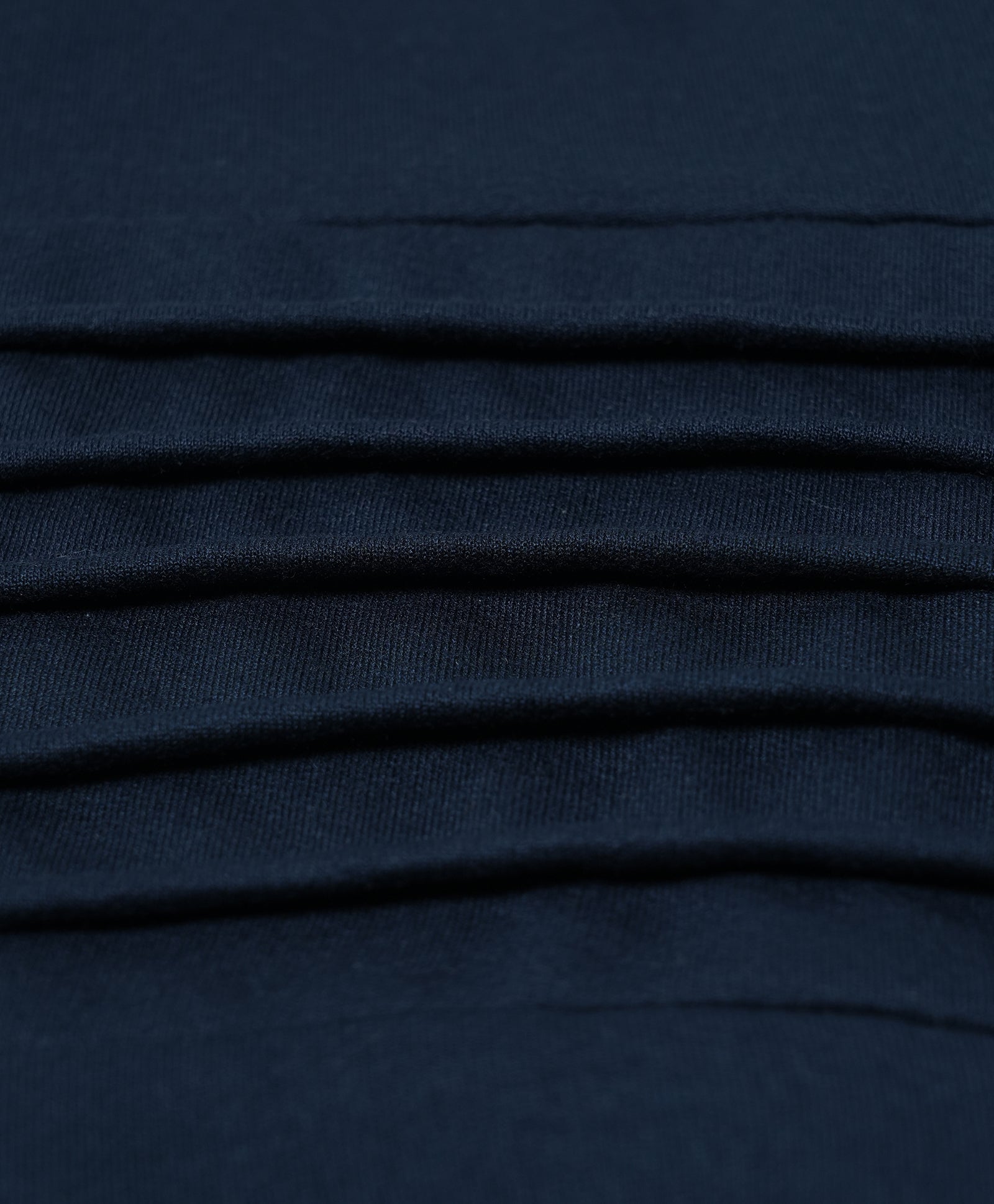 Cotton Loopknit Full Length Pleated Pattern GameMode Printed Joggers - Navy