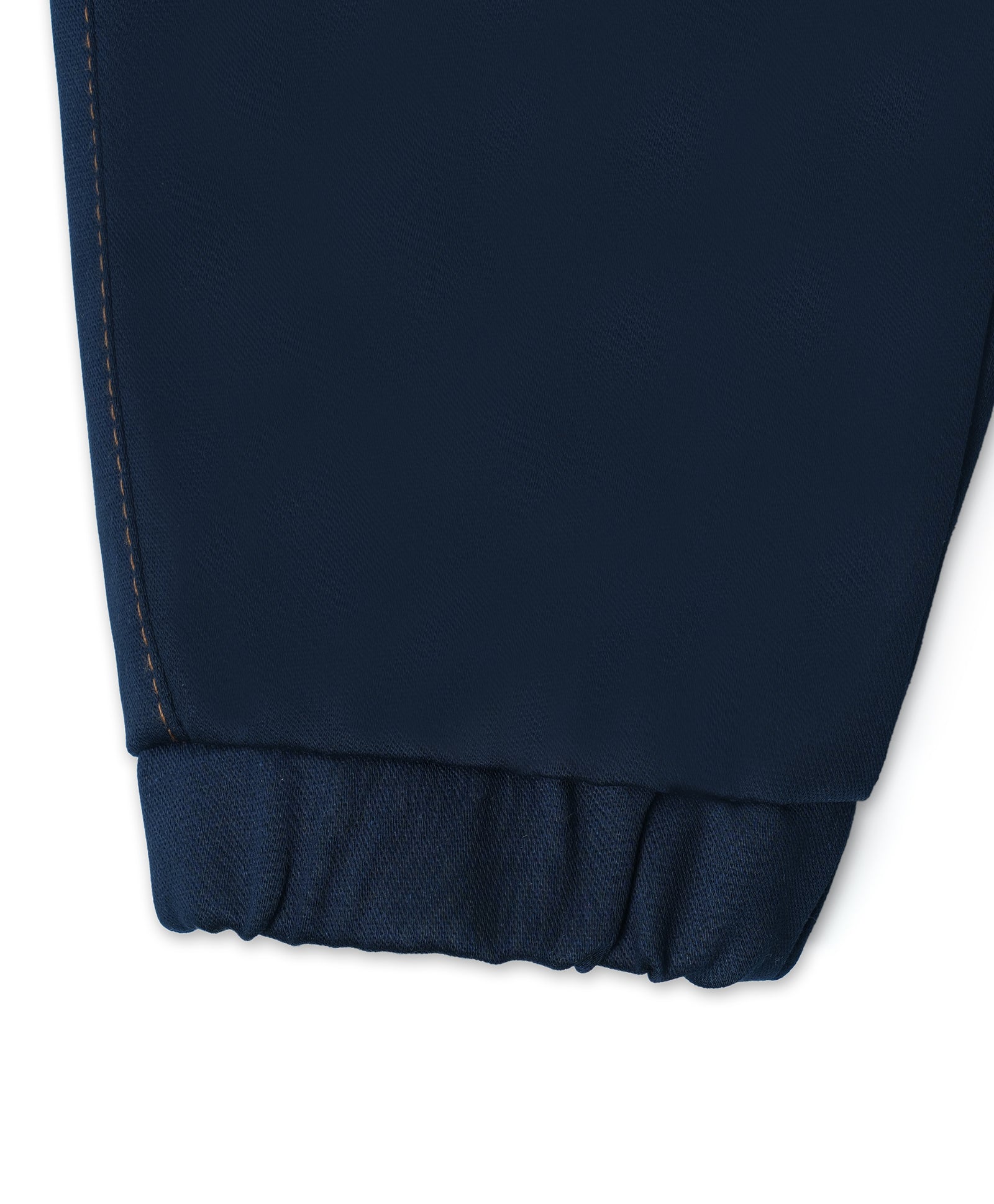Stretchable Cotton Jeans with Reflective Strip and Rib