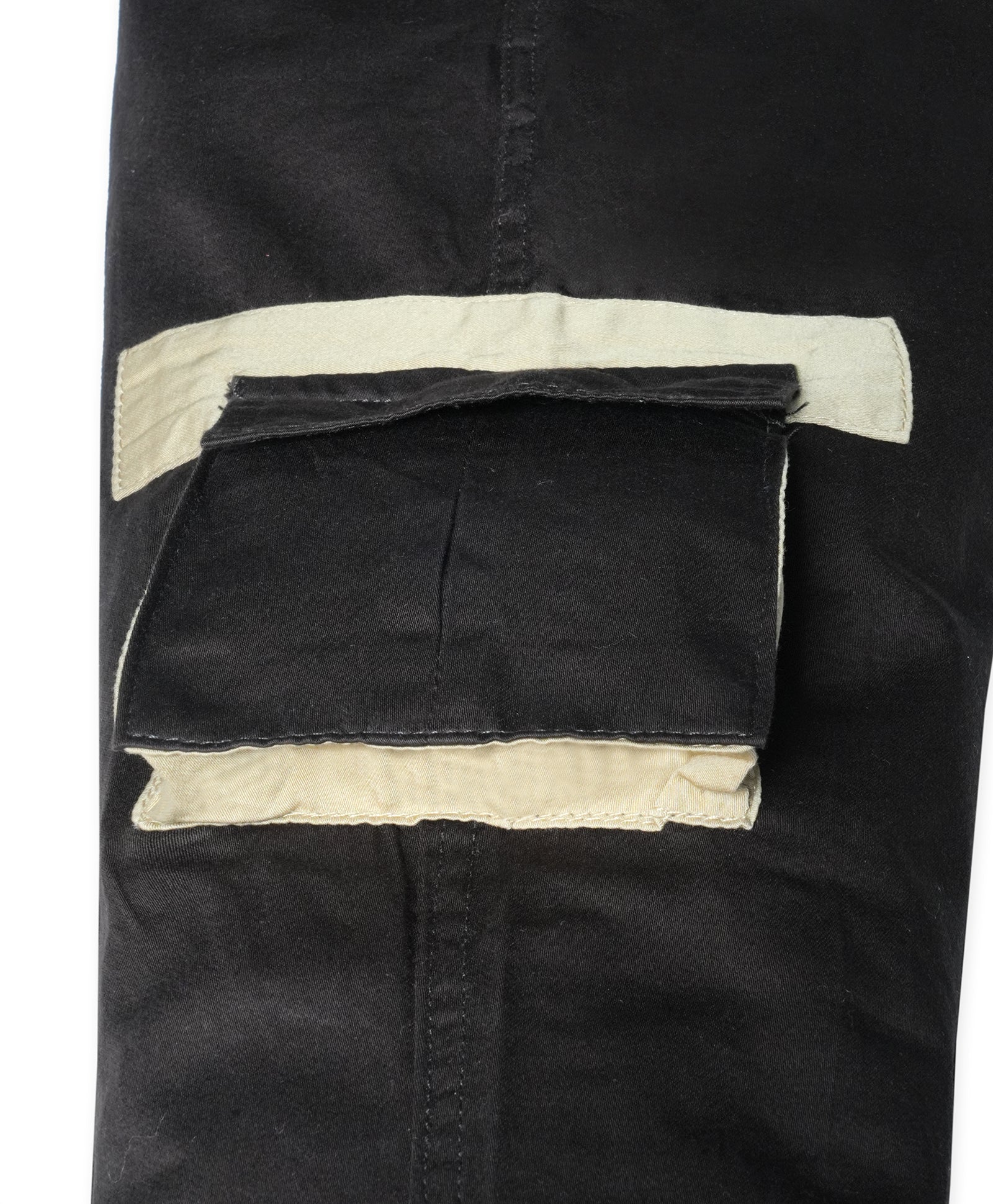 Cotton Woven Cargo Pants with Fancy Box Pockets - Coffee