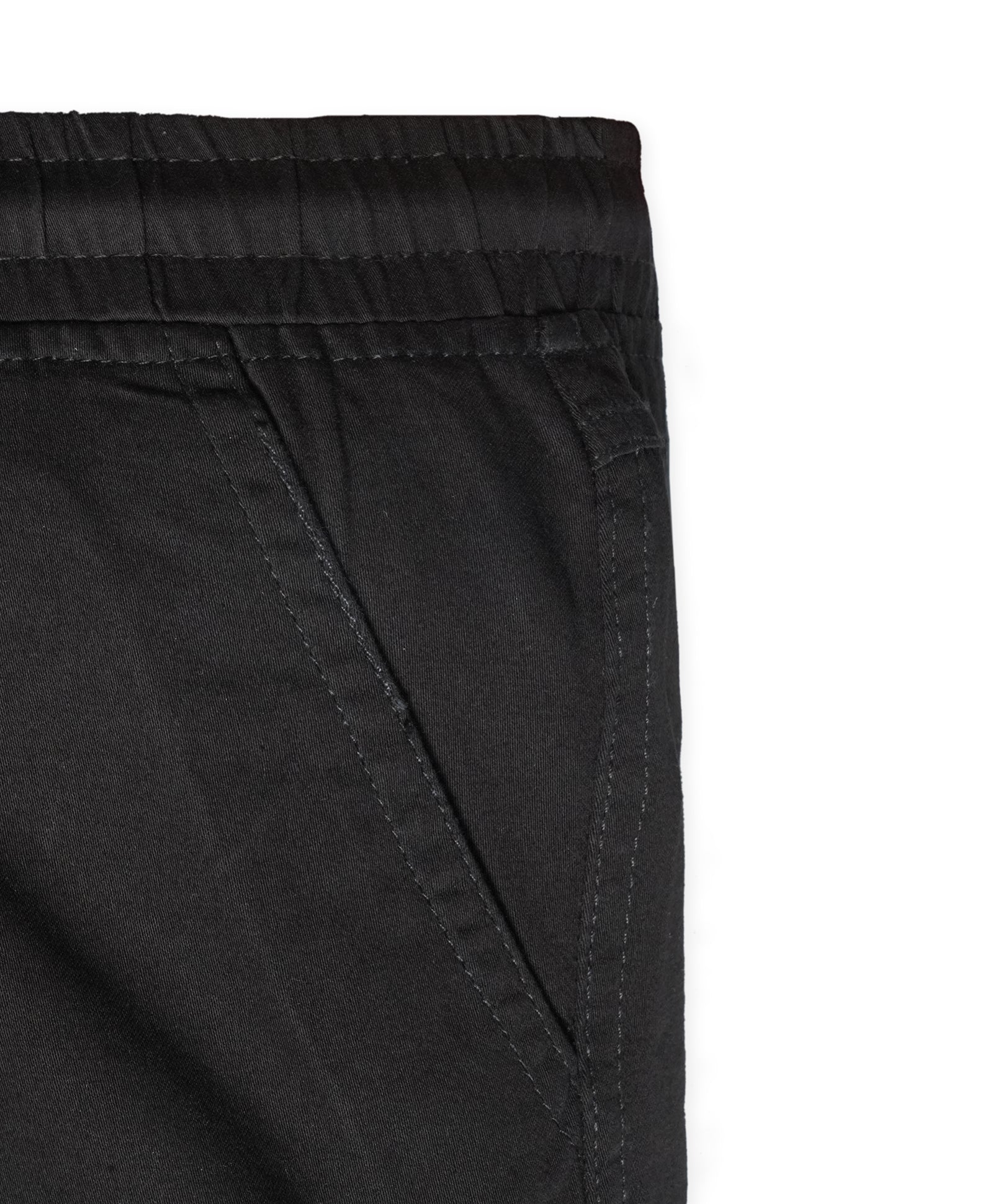Cotton Woven Cargo Pants with Fancy Box Pockets - Coffee